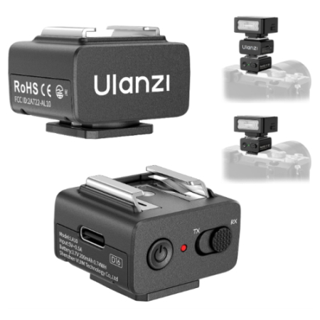 Ulanzi LA10 (C059) - mini wyzwalacz do lamp błyskowych (bezprzewodowy nadajnik/odbiornik)
